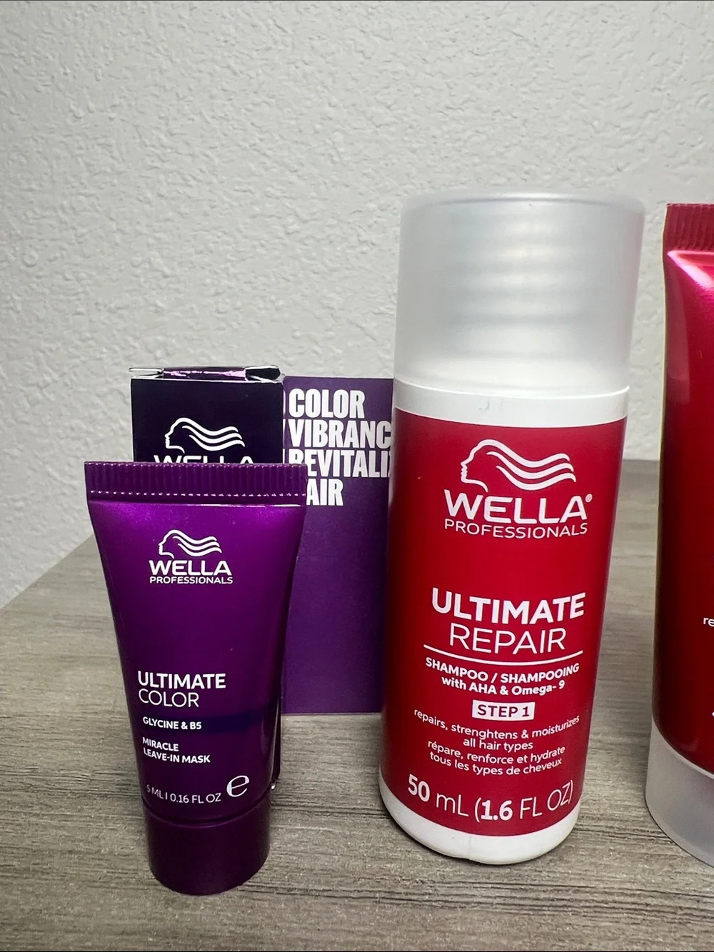 Wella Ultimate Repair Shampoo & Conditioner, Ultimate Color Mask Bundle